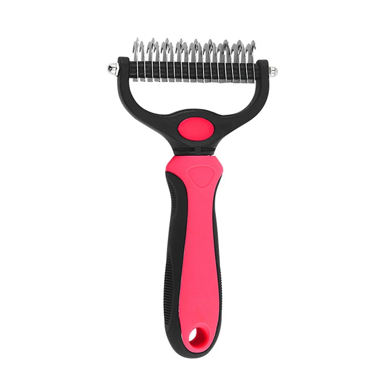 Professional Pet Deshedding Brush Dog Hair Remover Pet Fur Knot Cutter Puppy