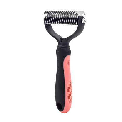 Professional Pet Deshedding Brush Dog Hair Remover Pet Fur Knot Cutter Puppy