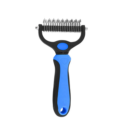Professional Pet Deshedding Brush Dog Hair Remover Pet Fur Knot Cutter Puppy