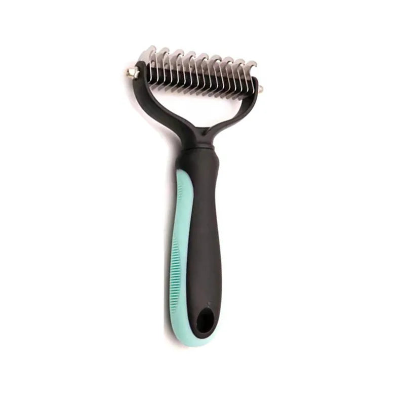 Professional Pet Deshedding Brush Dog Hair Remover Pet Fur Knot Cutter Puppy