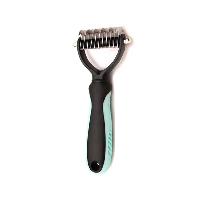 Professional Pet Deshedding Brush Dog Hair Remover Pet Fur Knot Cutter Puppy