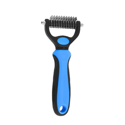 Professional Pet Deshedding Brush Dog Hair Remover Pet Fur Knot Cutter Puppy