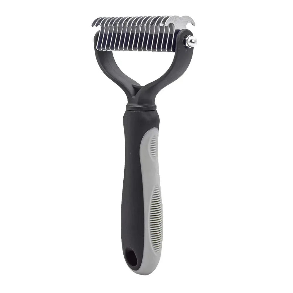 Professional Pet Deshedding Brush Dog Hair Remover Pet Fur Knot Cutter Puppy